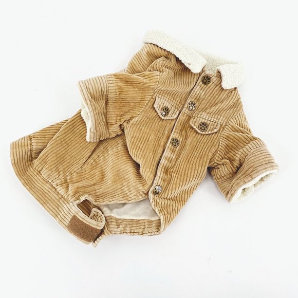 DMC Other - SOLD DMC Corduroy and Sherpa Dog Jacket